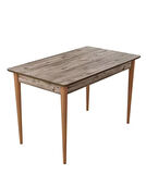 PİNOTEX AYAKLI KALİTELİ MDF SABİT YEMEK MASASI - 72 x 112 cm – ATLANTİK ÇAM