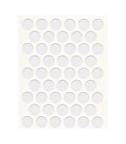 Yapışkanlı Vida Tapası (Beyaz) 10 mm