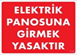 Elektrik Panosu Levhası 25x35 KOD:1118