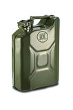 Biterse 10 Litre Metal Benzin Bidonu Esnek Plastik Hortum Dahil