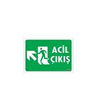 Acil Çıkış Uyarı Levhasi 25x35 KOD: 947