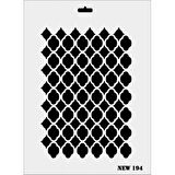 Rich New Seri N-194 Stencil 35x25 cm