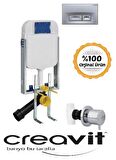 Creavit GR5001 Asma Klozet Gömme Rezervuarı 3 LÜ SET ORJİNAL **ÜCRETSİZ KARGO**