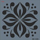 Rich KR 1508 Fayans Stencil 30X30 cm