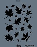 Rich New Seri N-460 Stencil 35x25 cm