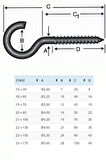 Ennalbur BA2180 21X80 Açık Piton 10 Adet