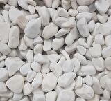 Dolomit Taş 20 Kg 2-4 Cm Beyaz Dere Taşı Çakıl Taşı Bahçe Süs Taş