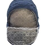 Klinkır Kadın Sırt Çantası Çok Cepli Yağmur Geçirmez Hafif Kumaş Kadın Sırt Çantası Okul Çantası