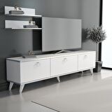 Life Tv Ünitesi Beyaz Gümüş 150 cm Z1002