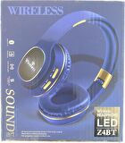 Z4BT Bluetooth 5.0  Kulak Üstü Led Işıklı Kulaklık