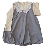 HAZEL 30102 BALON ELBİSE 4Y,5Y,6Y,7Y,8Y Kız