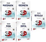 3D Yayınları YKS TYT Sayısal Soru Bankası 5 li Set 3D Yayınları