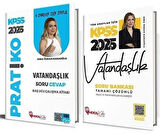 Hoca Kafası 2025 KPSS Vatandaşlık Soru Bankası 2 li Set - Esra Özkan Karaoğlu Hoca Kafası Yayınları