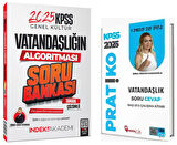 Hoca Kafası + İndeks 2025 KPSS Vatandaşlık Pratiko Soru Bankası 2 li Set - Esra Özkan Karaoğlu