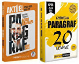 Pegem + İndeks 2025 KPSS ALES DGS Paragraf Ezberbozan 20 Deneme + Soru 2 li Set Pegem + İndeks