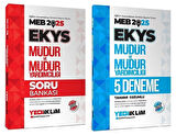 Yediiklim 2025 MEB EKYS Müdür ve Yardımcılığı Soru Bankası + 5 Deneme 2 li Set Yediiklim Yayınları