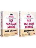 Data 2024 GYS İçişleri Bakanlığı İlçe Yazı İşleri Müdürü Konu + Soru Bankası 2 li Set Data Yayın
