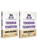 Data 2024 ÜDS İçişleri Bakanlığı Tekniker Teknisyen Konu + Soru Bankası 2 li Set Data Yayınları