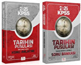 CBA Yayınları 2025 KPSS Tarihin Pusulası Konu + Soru 2 li Set - İsmail Adıgüzel CBA Yayınları