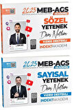 İndeks Akademi 2025 MEB-AGS Akademisi Sözel+Sayısal Yetenek Ders Notları 2 li Set