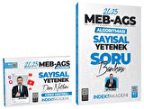 İndeks Akademi 2025 MEB-AGS Akademisi Sayısal Yetenek Video Ders Notları + Soru Bankası 2 li Set