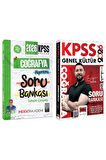 Yargı + İndeks 2026 KPSS Coğrafya Soru Bankası 2 li Set - Engin Eraydın Yargı + İndeks Akademi Yayın