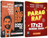İndeks + EVP Akademi 2025 KPSS MEB-AGS ALES DGS TYT Aktüel Paragraf Soru Bankası + 21 Deneme 2 li Set - Berk Ekici İndeks + EVP Akademi Yayıncılık