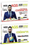 HocaWebde 2025 MEB-AGS KPSS Haritalarla Türkiye Coğrafyası + Video Ders Notu 2 li Set