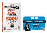 Hoca Kafası + İndeks 2025 MEB-AGS Sözel Yetenek Video Kafa Notlar + Soru Bankası 2 li Set