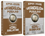CBA Yayınları 2026 KPSS Vatandaşlık Vatandaşlığın Pusulası Konu Anlatımı + Soru Bankası 2 li Set