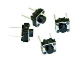 5 adet Push Buton 6x6x5 mm 2 pin buton