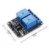 12V Röle Modülü 2 Kanal (2 li)
