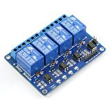 12V Röle Modülü 4 Kanal (4 lü)