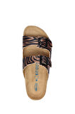 10260 Ch-Kifidis Soft Step Kadın Çift Bantlı Mantar Terlik 36-42