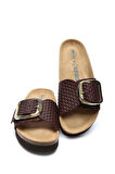 13751 Ch-Kifidis Soft Step Kadın Tek Bantlı Mantar Terlik 36-41