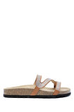 14596 Ch-Kifidis Soft Step Kadın Taşlı Mantar Terlik 36-41