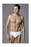 Erkek Penye Slip 6lı Beyaz S-m-l-xl-2xl-3xl-4xl %100 Pamuk