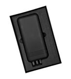 10000mAh Wi-Fi Kablosuz Powerbank | Vakumlu, Micro USB, Type-C, Hızlı Şarj, LED Işık, Rubber Gövde