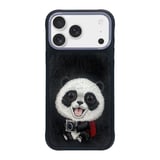 Koruma Kapağı Günlük Kullanım Stil Sahibi iPhone 17 Pro / 18 Pro Uyumlu 3D Göz Panda Kılıf