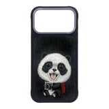 Koruma Kapağı Günlük Kullanım Stil Sahibi iPhone 17 Pro / 18 Pro Uyumlu 3D Göz Panda Kılıf