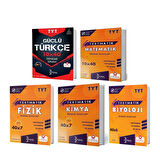Bilinçsel Yayınları TYT Türkçe Matematik Fizik Kimya ve Biyoloji Deneme Seti 5 Kitap