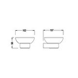 Bocchi Verona Sabunluk Krom 3004-0002