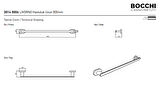 Bocchi Livorno Havluluk Uzun 50 cm Krom 3014-0006