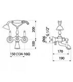 İtalyan Webert Dorian Banyo Bataryası -1.5m Spi̇ral Hortum-el Duşu Seti̇ Ve Askisı Dahi̇l Altın