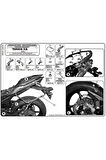 Plxr364 Yamaha Xj6 Dıversıon (09-15) Yan Çanta Taşıyıcı