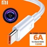 Xiaomi 120W Mi Turbo Kablo Saniye Göstergeli 6A Type-C Kablo