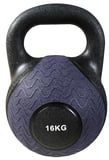 Premium Spor Salonu Çalışma KETTLE-300-16 kg Kauçuk Kettle Dambıl 16 kg