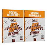 Çap Yayınları AYT Sosyal Bilimler 1 ve 2 Deneme Seti 2 Kitap