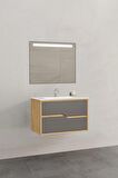 Havana 80 Cm Banyo Dolabı (Boy Dolap Hariç)