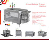 Holmer Maxi Comfort Coolstyle (Anne Yanı-Deluxe Kumaş) Premium Oyun Parkı/Anne Yanı 70x110cm